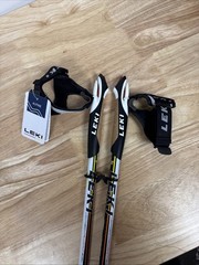 LEKI Supreme Shark Nordic Walking Aluminum Walking Pole 100cm to 130cm
