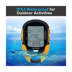 Ayayu Multifunction Digital Altimeter, Waterproof Handheld GPS Navigator Trac…