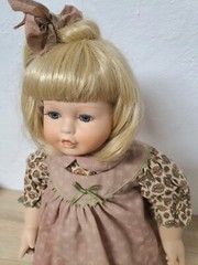 Artist doll porcelain doll doll 40 cm collector rarity Vintage