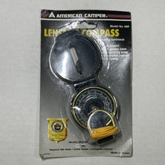 Vintage American Camper COMPASS Made in Taiwan New In package