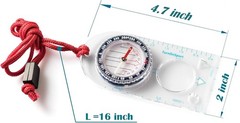 Advance Orienteering Compass – Portable Hiking & Camping Navigation Tool