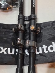 New pair of Nexus Outdoor Carbon Fiber trekking poles w/ accessories