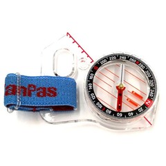 MA-40-FS Thumb Orienteering Compass: Acrylic, Shockproof & Waterproof