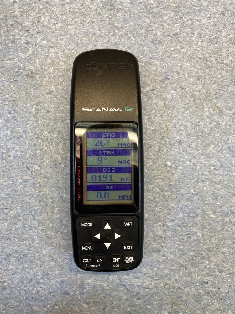 SeaNav 12 Handheld 12 Channels GPS Marine GPS