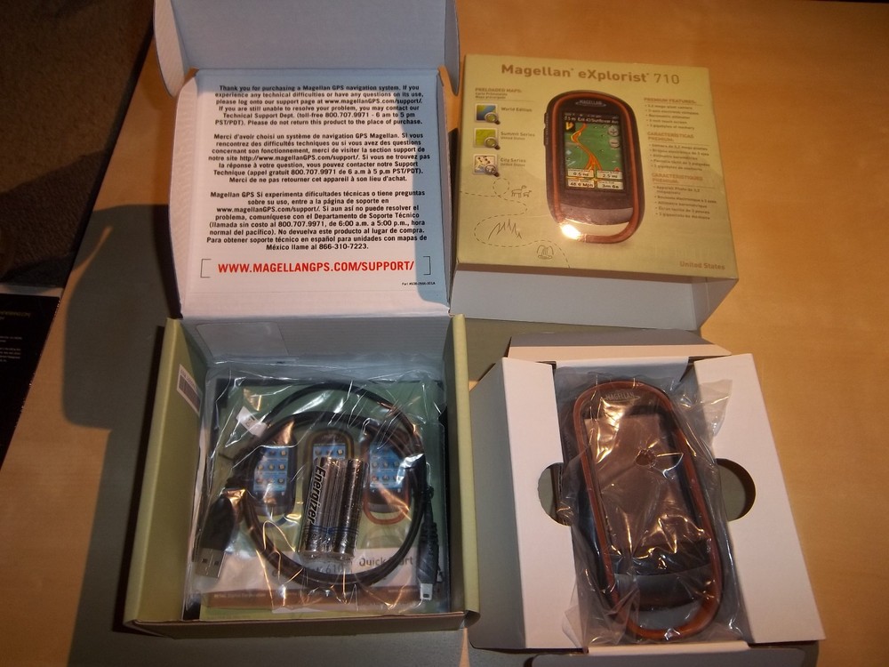 brand new open box magellan explorist 710 GPS