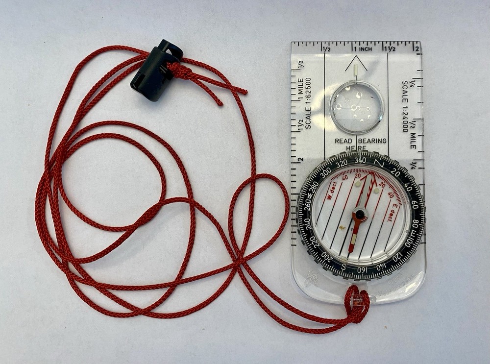 Silva Ruler Magnifying Hiking Compass Map Reading Orienteering