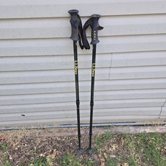 LL Bean / LEKI Collaboration Trekking Poles Set of 2 Used See Pics Adjustable