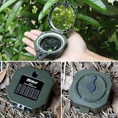 Eyeskey Camping Hiking Professional Geological Exploration Compass 0-360° Scale