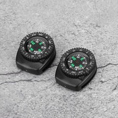 Compasses Watch 2pcs Portable Watch Band Slip Slide Navigation Wrist Compass For