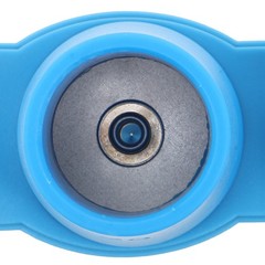 2Pcs Anti-Skid Walker Ski Glides Blue Nylon Tpr for Seniors Outdoor Use