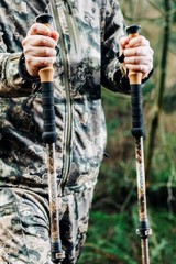Cascade Mountain Tech Trekking Poles – Carbon Fiber One Size, Mossy Oak