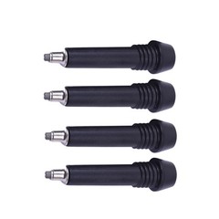 4 Pcs Pole Tips Replacement Carbon Tungsten Steel Climbing Rod Walking Sticks