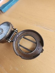 AM Authentic Models WWII Brass Compass, Made in India