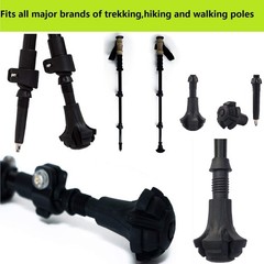 Trekking Pole Tip Rubber Hiking Stick End Cap Protector Replacement