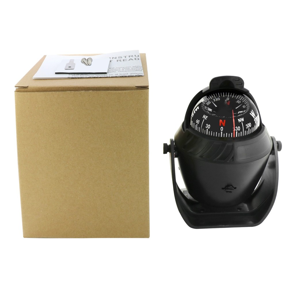 Pivoting Sea Marine Compass with Mount for Boat Caravan Truck Car Navigation AU