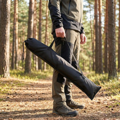 Foldable Trekking Poles Carry Bag – Hiking Stick Storage Backpack