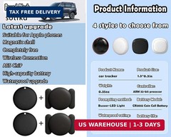 2 Pack GPS Tracker for Vehicles,Tracker Device for Vehicles,Tracking Devices for