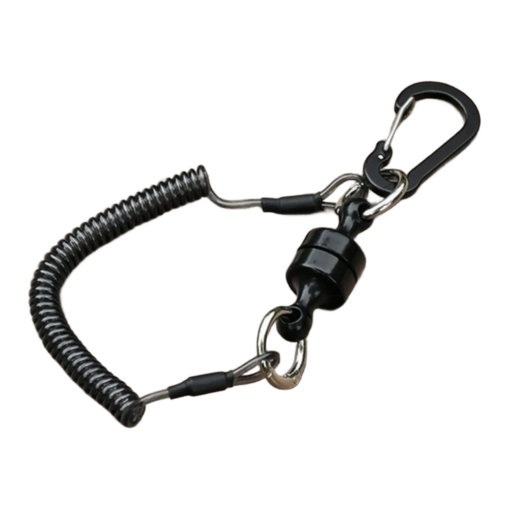 Portable Magnetic Breakaway Lanyard with D Ring Clip for Outdoor Gear Holding