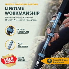 KINGGEAR TR-Z Trekking Poles Blue