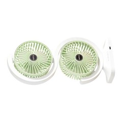 Double Output Desktop Cooling System Smooth Operation 1800mAh Rechargeable Easy
