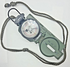 Cammenga Model 27 US Military Phosphorescent Lensatic Compass with Pouch