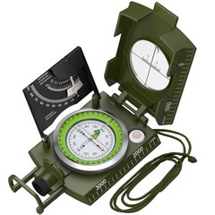 Military Walking Compass Professional Pocket Compass Bearing Compass Comp…