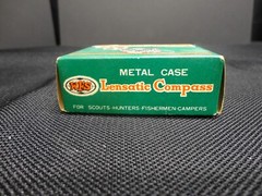 Vintage WFS Lensatic Compass No.111 Japan SCOUTS Engineers Compass 1950s NICE
