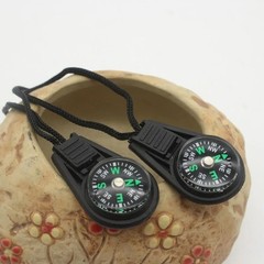 Portable Mini Pocket Compass with Lanyard Waterproof Hiking Survival Compass