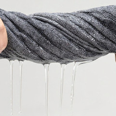 Tube Design Winter Tube Scarf Face Mask Fleece Lining Washable Colorfast