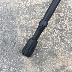 Trekking Pole Accessories Extra Thick and Wear Resisting Rubber Tips Black