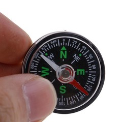 30mm Mini Compass Camping Hiking Outdoor Travel Navigation Wild Survival ToY..X