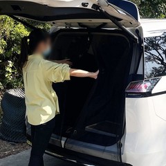 For SUV Models Tailgate Mesh Screen For Camping Breathable Mesh Fine Mesh Fabric