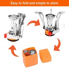 Gas Cooker 3000W Folding Camping Kitchen, Gas Burner, Hiking, Trekking, Picnic…