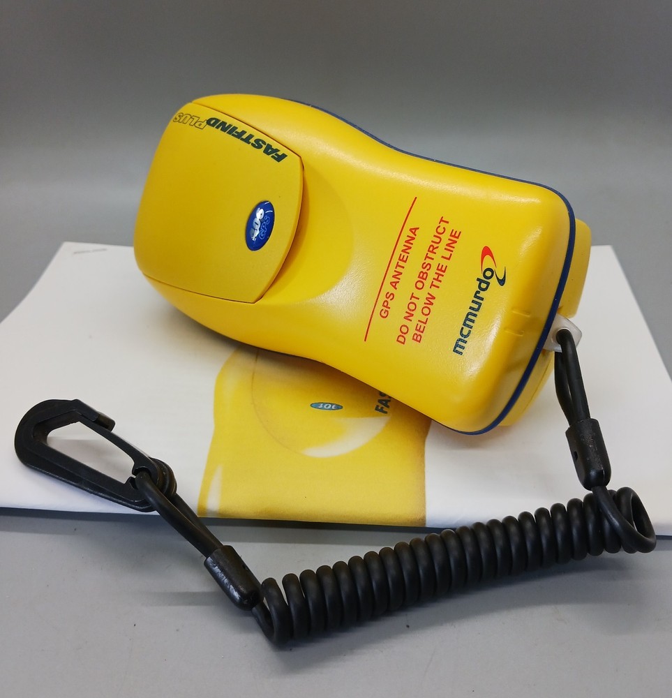 Mcmurdo Fastfind Plus PLB GPS 406 GPS Personal Location Beacon Fishing Hiking