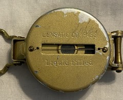 Vintage “Kiffe” Military Style Lensatic Compass Japan Liquid Filled Rare