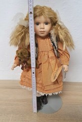 Country Dolls Creactiv Porcelain Doll 40 cm Limited Edition with Tag and…