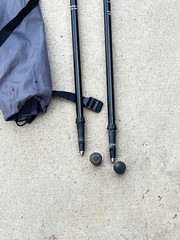 Set of King Gear All terrain Duralumin 7075 Trekking Poles 105-135CM … 68A