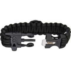 Explorer 7.5″ Paracord Bracelet with Compass Hang Packaged