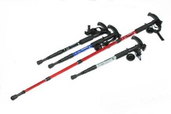 Trekking Tactical Poles Walking Cane Survival Hiking Survival Stick Alpenstock