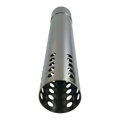 Camping Outdoor Cooking Chimney Kit Spark Arrestor Straight Pipe Connection