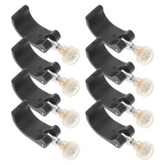 8Pcs Walking Stick Lock Replacement Nylon Clip with Stable External Lock Handle