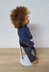Artist doll porcelain doll Kadma 26 cm collector rarity Vintage