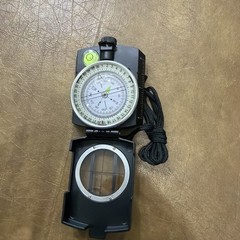 military-style prismatic compass lensatic/sighting compass With Canvas Case