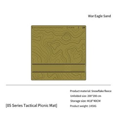 Camping Blanket with Waterproof Design Lightweight and Easy to Transport