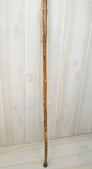 Walking Stick, Bible Verse – Carving – “The Steps of a Good Man are Ordered….