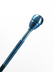 Premium Solid Titanium Walking Cane — Handcrafted