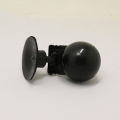 Car Compass 360 Degree Rotation Waterproof Vehicle Navigation Compass Ball Black
