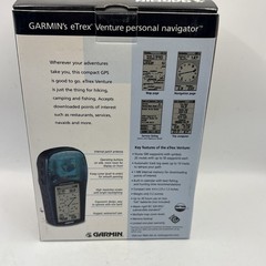 VINTAGE 2000s Garmin Etrex Venture GPS Receiver In Original Packaging TESTED WOR