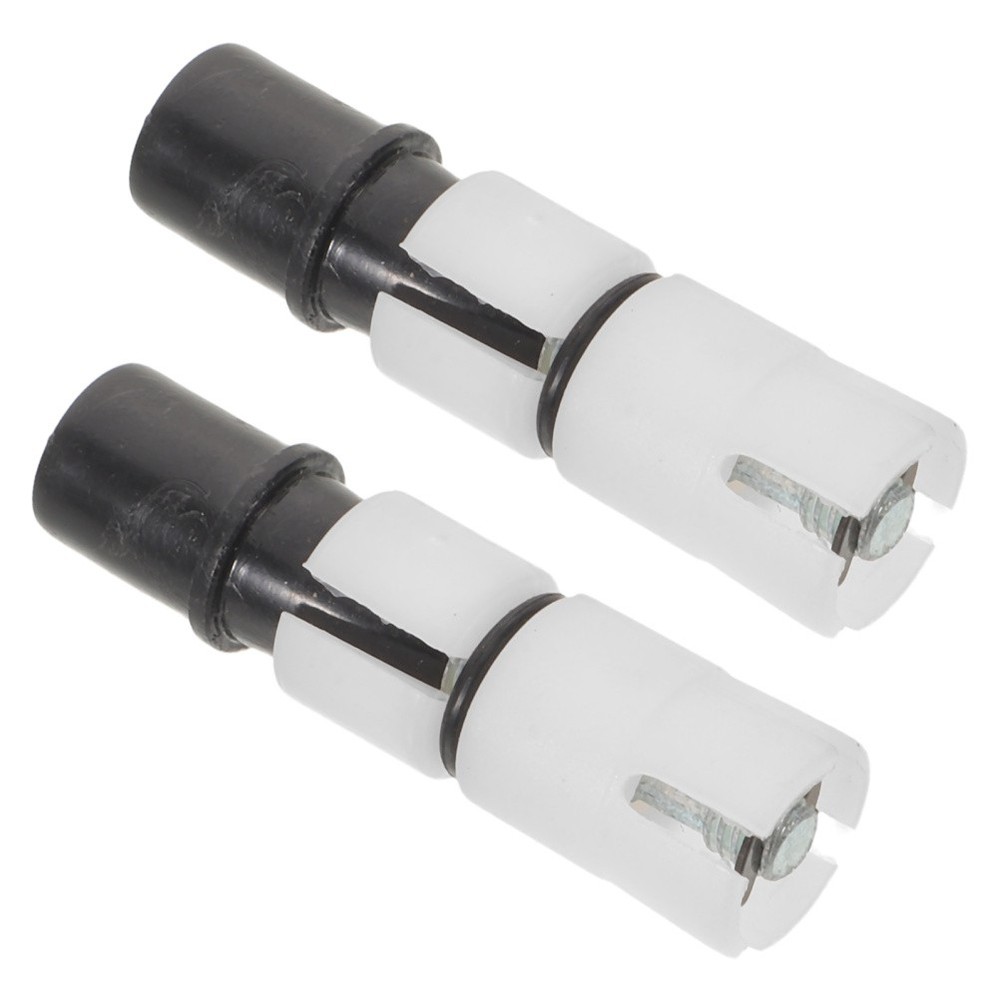 2 Pcs Hiking Trekking Pole Parts Cane Fitting for Poles Expansion Tube