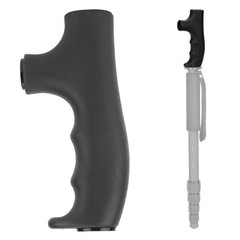 Plastic Black Monopod Handle Grip Trekking Poles Head Handles Photography